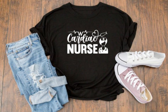 Cardiac Nurse-SVG Graphics for T-Shirt Designs