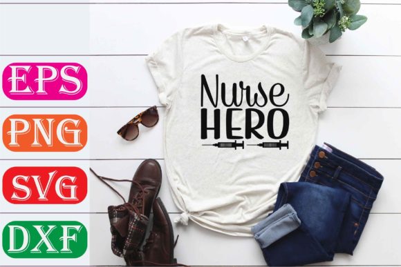 Nurse SVG Design. Nurse Hero Graphics