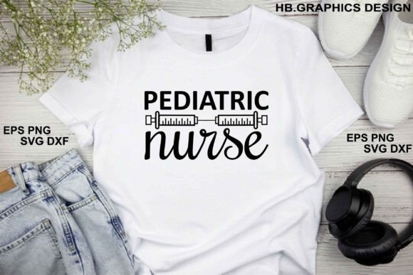 Nurse Svg Design. Pediatric Nurse