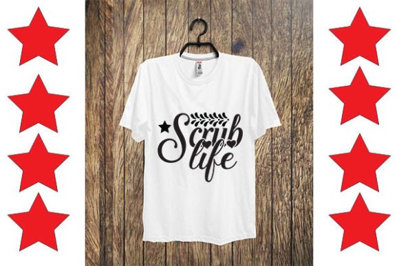 Nurse Svg Designs Scrub Life Graphics